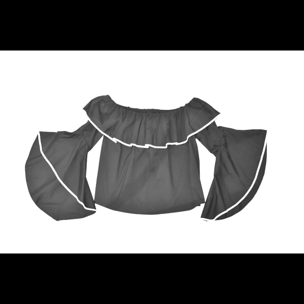 Woman’s bell sleeve top